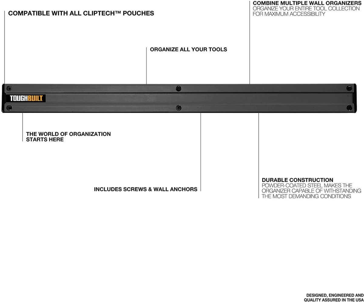 画像2: ToughBuilt TOU-53 TB-53 24" Wall/Van Organiser　オーガナイザー (2)