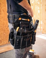 画像3: ToughBuilt Master Electrician Pouch + Shoulder Strap TB-CT-104 Black Full Size　電工袋 (3)