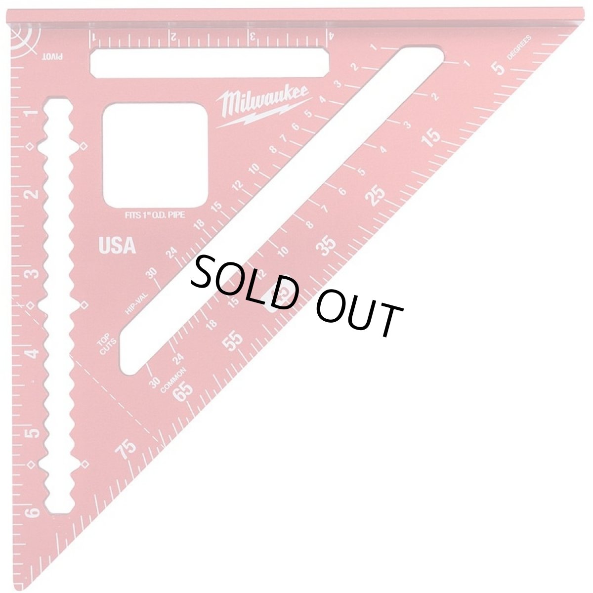 画像3: MILWAUKEE 7in. Rafter Square MLSQ070　ミルウォーキー　７インチ 垂木定規 (3)