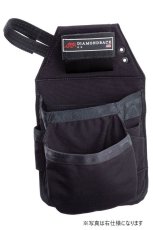 画像1: DIAMONDBACK　OX　POUCH(オックスポーチ)　(ブラック右)　P6-BK-R (1)