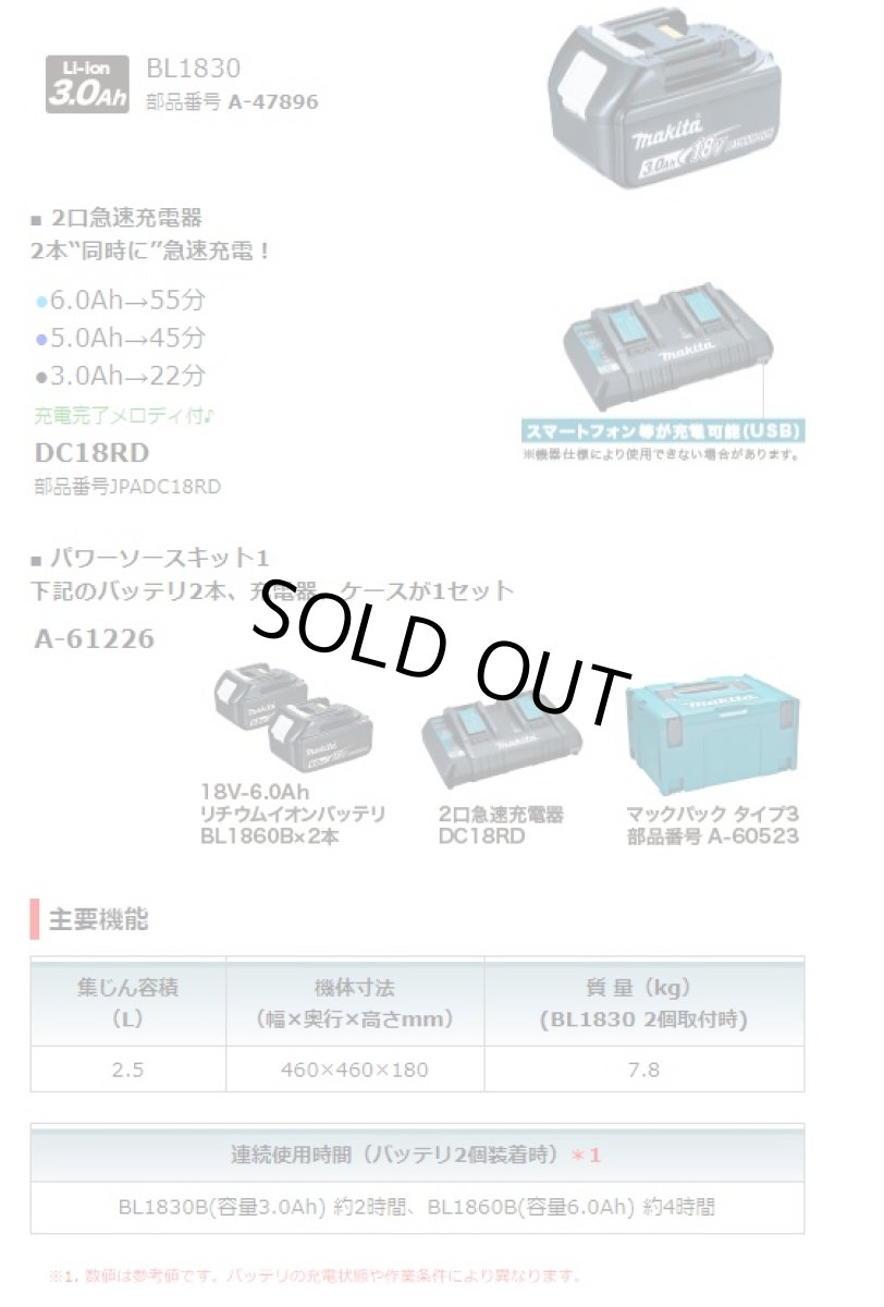 画像7: マキタ　18Vロボットクリーナー　RC200DZ　本体のみ/タイマー予約「入のみ」仕様 (7)