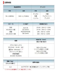 画像5: マキタ　充電式ラジオ　MR005GZB　(黒)　本体のみ (5)