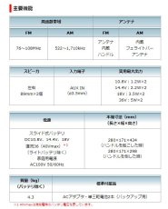 画像4: マキタ　充電式ラジオ　MR002GZB　(黒)　本体のみ (4)