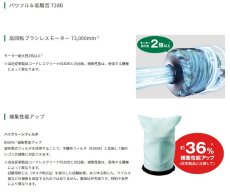 画像4: HiKOKI　36Vコードレスクリーナー　R36DB(SC)(NN)　[ペールホワイト]　本体のみ 蓄電池・充電器別売 (4)