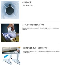 画像6: マキタ　1.5Ah　CL108FDSHW　10.8V充電式クリーナー　カプセル式 バッテリ・充電器付・ワンタッチスイッチ　掃除機　コードレス　正規品　軽量　おすすめ　ギフト　コンパクト　ハンディクリーナー　紙パック不要　パワフル　掃除機　コードレス　正規品　軽量　おすすめ　ギフト　コンパクト　ハンディクリーナー　紙パック不要　パワフル (6)