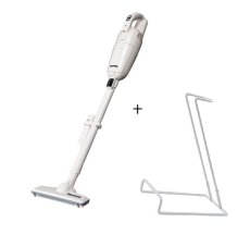 画像1: マキタ 【特別セット】10.8V充電式クリーナー　クリーナースタンド特別セット 【CL115FDWI(アイボリー)+クリーナースタンド(SCS-001)】 ワンタッチスイッチ　掃除機　コードレス　正規品 (1)