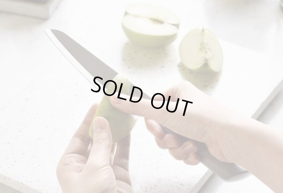 画像4: DYK　オールステン小型三徳包丁　ブラウン　8500-88046　プロから家庭ユーザーまで　人気 (4)