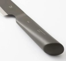 画像3: DYK　オールステン小型三徳包丁　ブラウン　8500-88046　プロから家庭ユーザーまで　人気 (3)