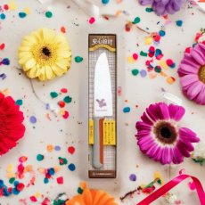 画像1: 正広　こども包丁 うさぎ（低学年向き）【左利き用】  (1)