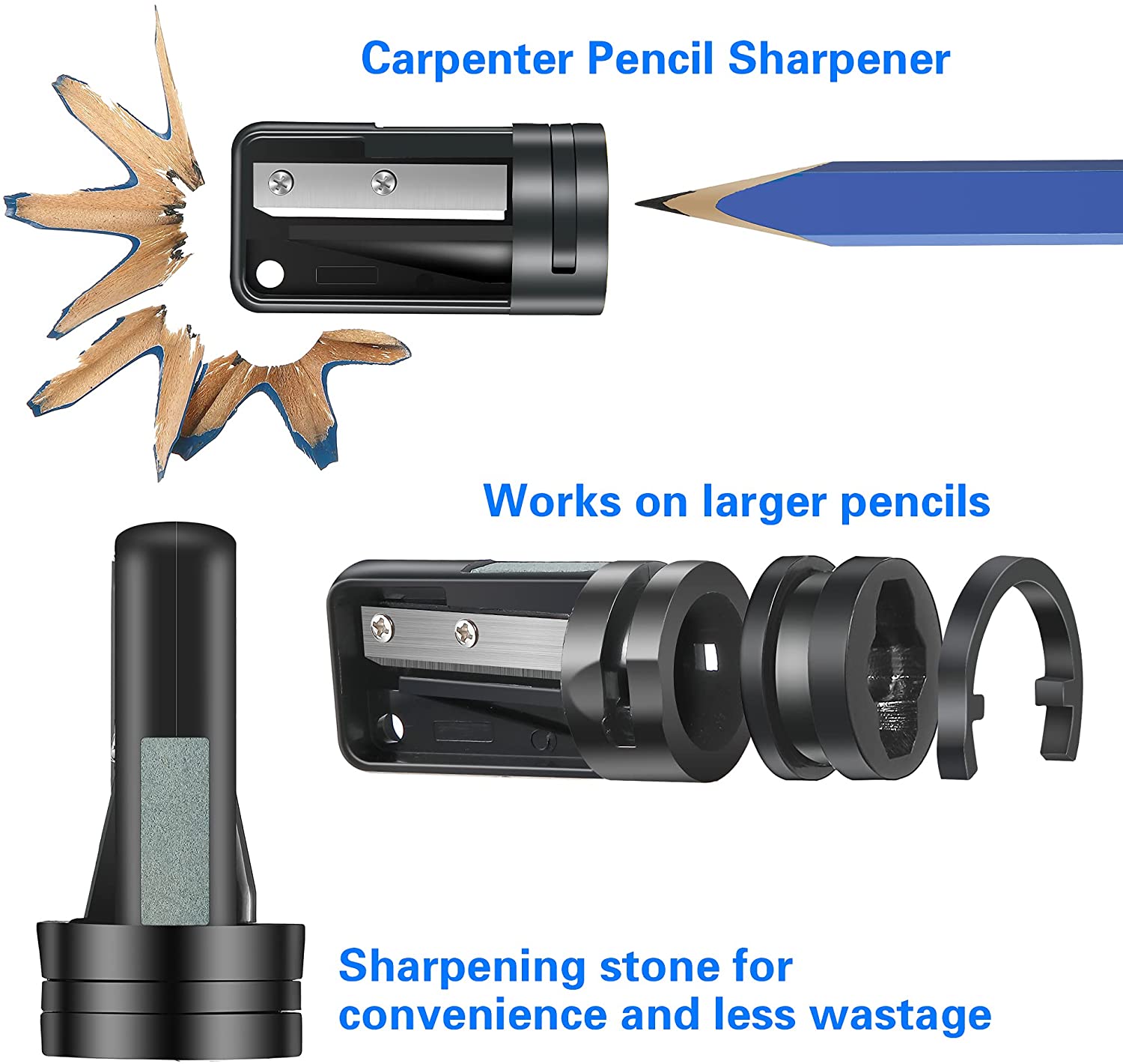 Carpenter Pencil Set カーペンター鉛筆12本・鉛筆削り・シリコンペンホルダーセット オオタマシンサービス ウェブショップ